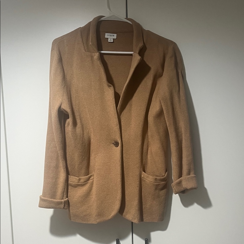 J. Crew Women's Camel Sport Blazer